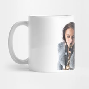 Sax Lady Mug